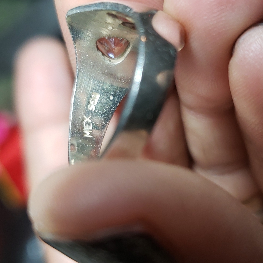 Two Rings is Better than One! .925 Silver Heart Rings (29) - Picture 5 of 5